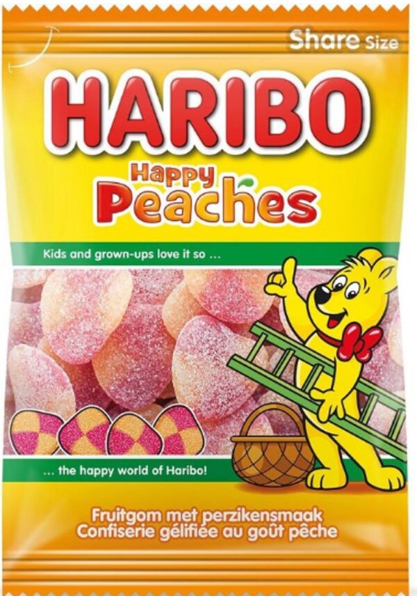 Haribo õnnelikud virsikud 185g