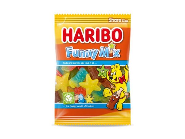 Haribo naljakas segu 185g