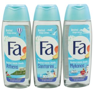 Fa dušigeel Santorini jasmiin & Virsik 250ml