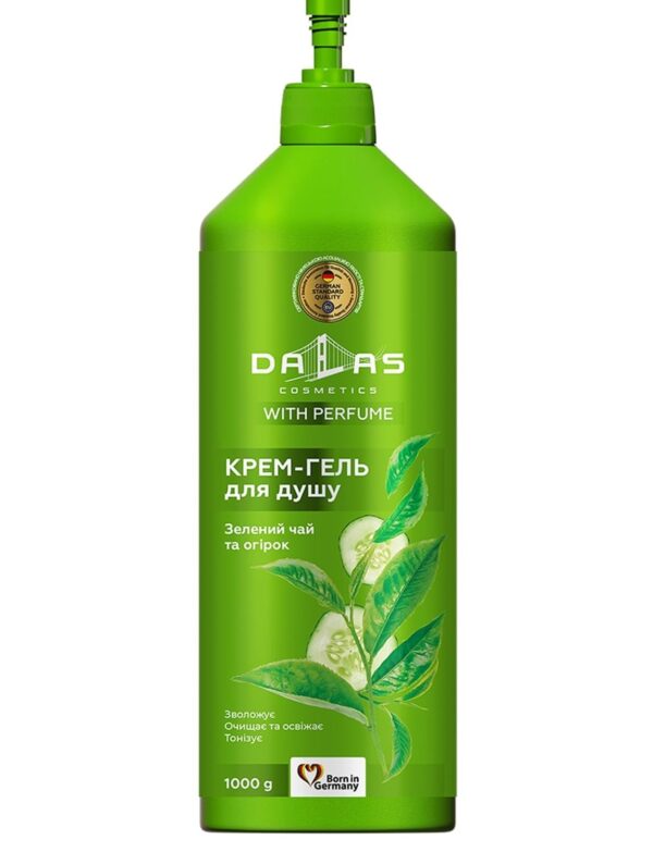 DALAS dušigeel, roheline tee ja kurk 1000g