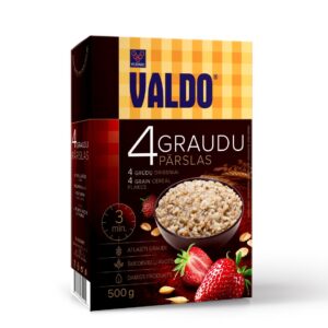 4 teraviljahelbed 'VALDO' 500g karp