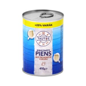 Kondenspiim "TAUTAS" ilma suhkruta 410g