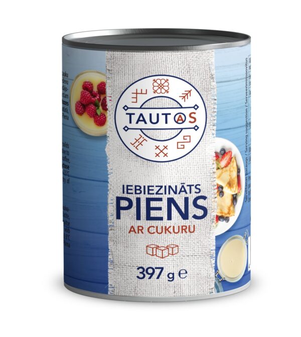 Kondenspiim "TAUTAS" suhkruga 397g