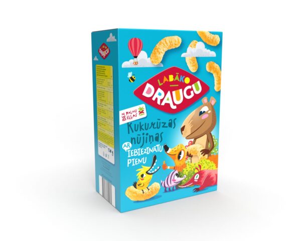 Maisipulgad 'DRAUGU' kondenspiimaga gl.130g