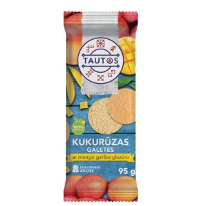 Maisigaletid 'TAUTAS' mangoglasuuriga 95g