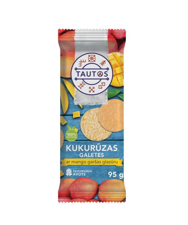 Maisigaletid 'TAUTAS' mangoglasuuriga 95g