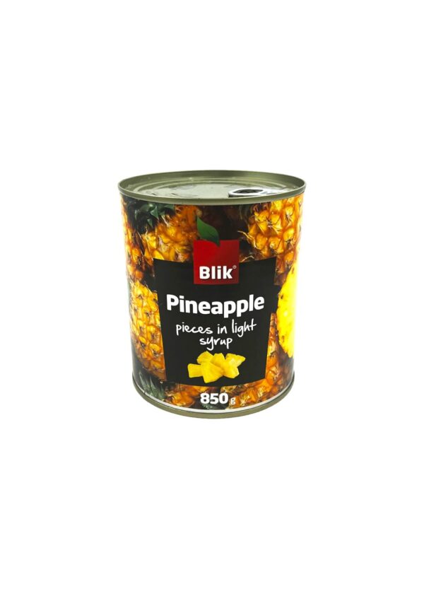 Ananassitükid siirupis 850 g BLIK