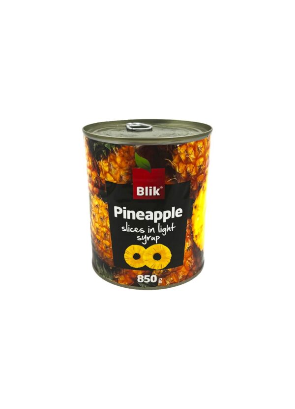 Ananassiviilud siirupis 850 g BLIK
