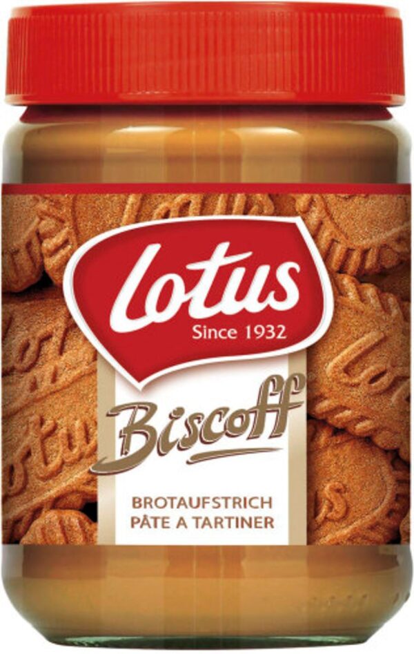 Lotus Biscoff küpsisekreem, 400g purk
