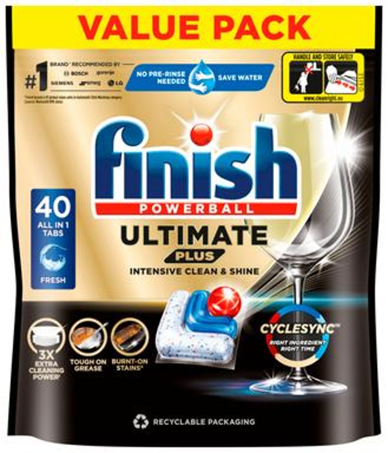 Finish Ultimate plus all in 1, 40 tabletti