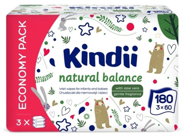 Kindii naturaalsed niisked salvrätid
