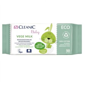 Cleanic Eco beebi niisked salvrätid imikutele ja väikelastele 50tk