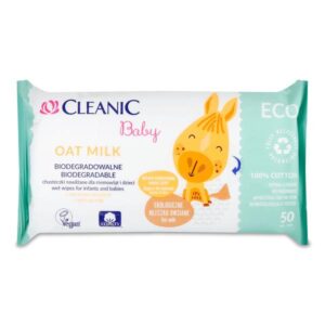 Cleanic ECO beebi niisked salvrätid, kaerapiimaga 50tk