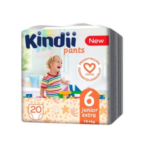 Kindii mähkmed junior suurus 6 (15-15kg) 20tk