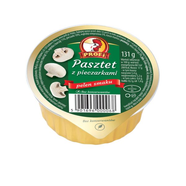 Pasteet seentega 131g