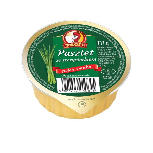 Pasteet linnuliha ja murulauguga 131g