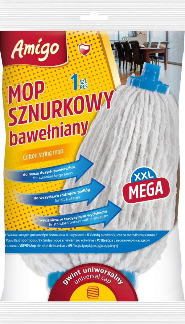 AMIGO puuvilla mopp /1 tk