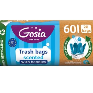 GOSIA prügikotid LDPE väga tugev ECO/ 35l/ 15pcs