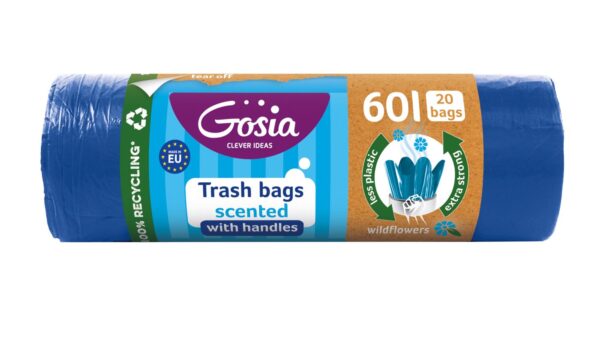 GOSIA prügikotid LDPE väga tugev ECO/ 35l/ 15pcs