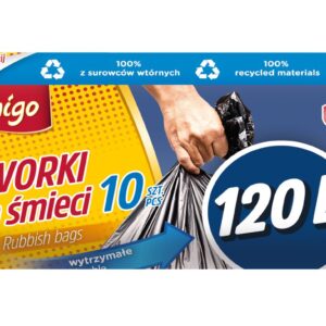 AMIGO prügikotid LDPE /120L /10 tk