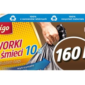 AMIGO prügikotid LDPE /160L /10 tk