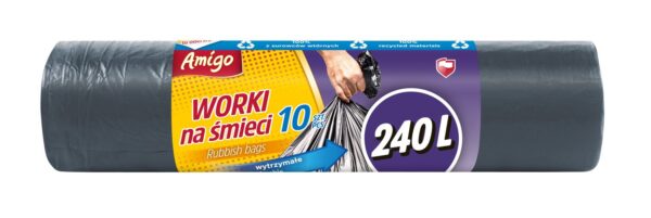 AMIGO prügikotid 240L/10tk