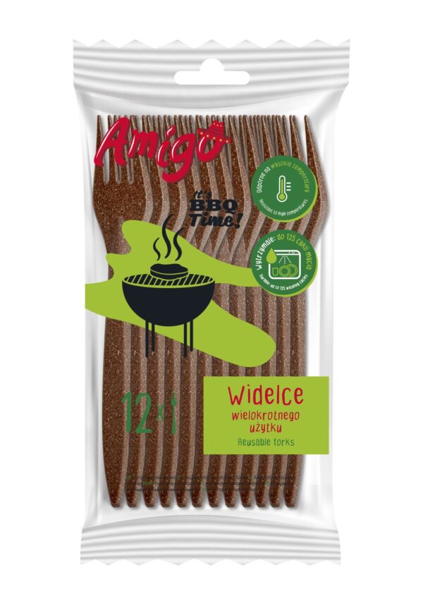 AMIGO Korduvkasutatavad kahvlid/ 12 tk