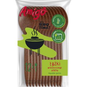 AMIGO Korduvkasutatavad supilusikad/ 12 tk