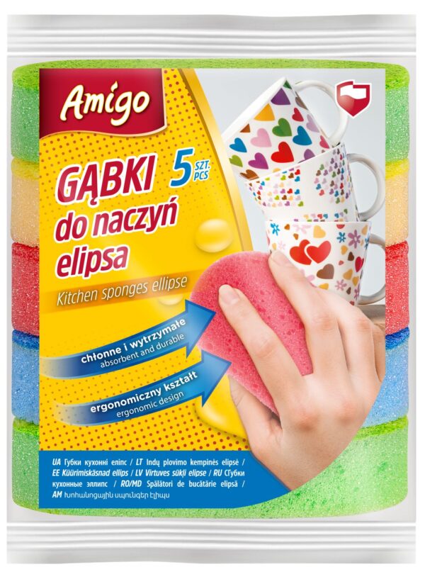 AMIGO köögikäsnad elipse /5 tk