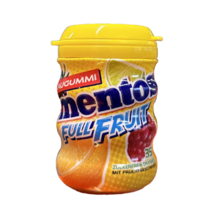 Mentos närimiskumm puuvilja suhkruvaba