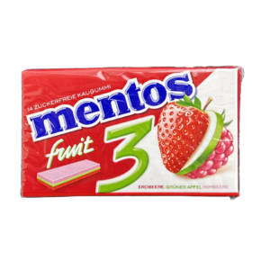 Mentos närimiskumm puuvilja