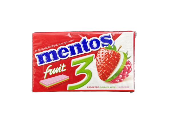 Mentos närimiskumm puuvilja