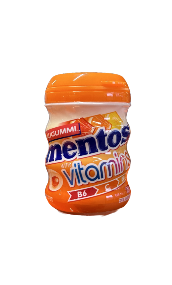 Mentos närimiskumm tsitruse&vitamiinidega